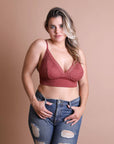 Lace Longline Bralette