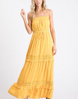 Crochet Lace Maxi Dress
