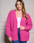 Women's Plus Size Knit Cardigan