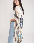 Women's Mandala Print Kimono