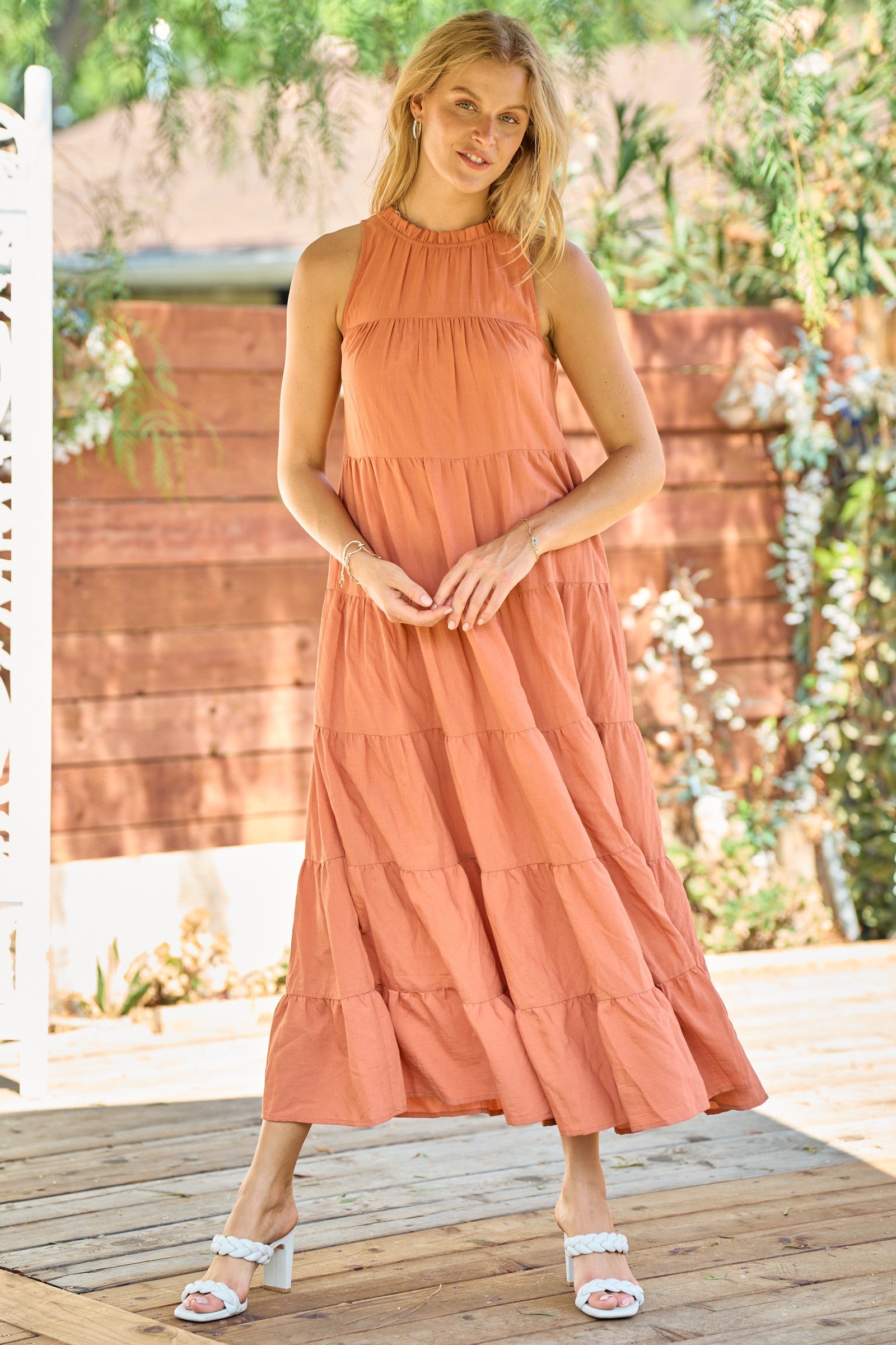 Tiered Maxi Dress – Dominique Nicole Boutique
