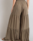 Tiered Wide Leg Pants