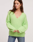 Fuzzy Pullover Sweater Top