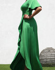 Twist Front Maxi Dress