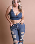 Lace Longline Bralette