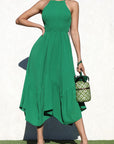 Smocked Halter Dress