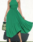 Smocked Halter Dress