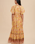 Boho Floral Maxi Dress