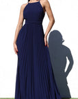 Pleated Maxi Dress