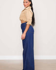 Indigo Wide Leg Jeans