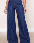 Indigo Wide Leg Jeans