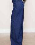 Indigo Wide Leg Jeans