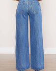 High Waisted Wide Leg Jeans