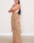 Women's Mid Rise Cargo Pants