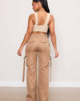 Women's Mid Rise Cargo Pants