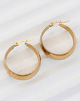 Chunky Gold Hoops