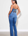 Women's Mid Rise Bootcut Jeans