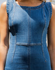 Denim Midi Dress