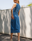 Denim Midi Dress