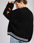 Cherry Knit Cardigan