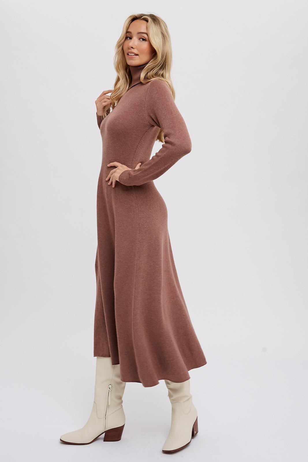 Sweater Midi Dress – Dominique Nicole Boutique