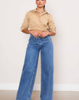 High Waisted Wide Leg Jeans