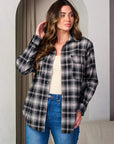 Women's Long Sleeve Plaid Shirt