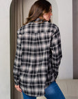 Women's Long Sleeve Plaid Shirt