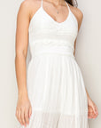 Crochet Halter Jumpsuit