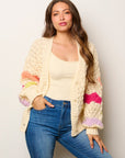 Women's Color Block Knit Sweater