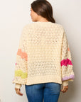 Women's Color Block Knit Sweater