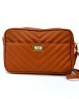 Chevron Quilted Handbag