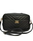 Chevron Quilted Handbag