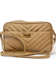 Chevron Quilted Handbag