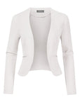 Long Sleeve Cropped Blazer