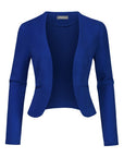 Long Sleeve Cropped Blazer