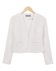 Long Sleeve Cropped Blazer