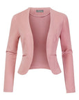 Long Sleeve Cropped Blazer