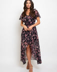 Smocked Waist Maxi Dress