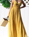 Lacey Backless Maxi Dress