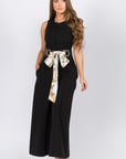 Belted Jumpsuit
