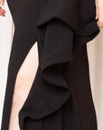 Off The Shoulder Mermaid Maxi Dress