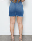 High Waist Denim Skirt