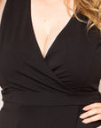 Wide Leg Ruffle Jumpsuit