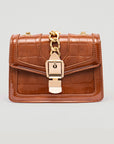 Mini Faux Alligator Handbag