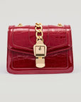 Mini Faux Alligator Handbag
