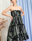Tropical Print Dress/Skirt