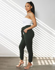 Crepe Paperbag Waist Trousers