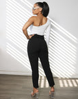 Crepe Paperbag Waist Trousers