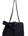 Ribbon Bow Shoulder Handbag